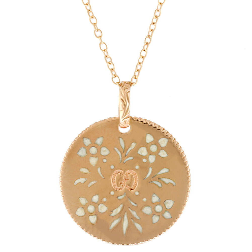 Gucci Icon Bloom Enamel Necklace Gold Gucci Icon Bloom Enamel Necklace Gold
